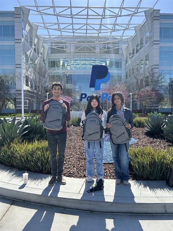 Students at Paypal.
