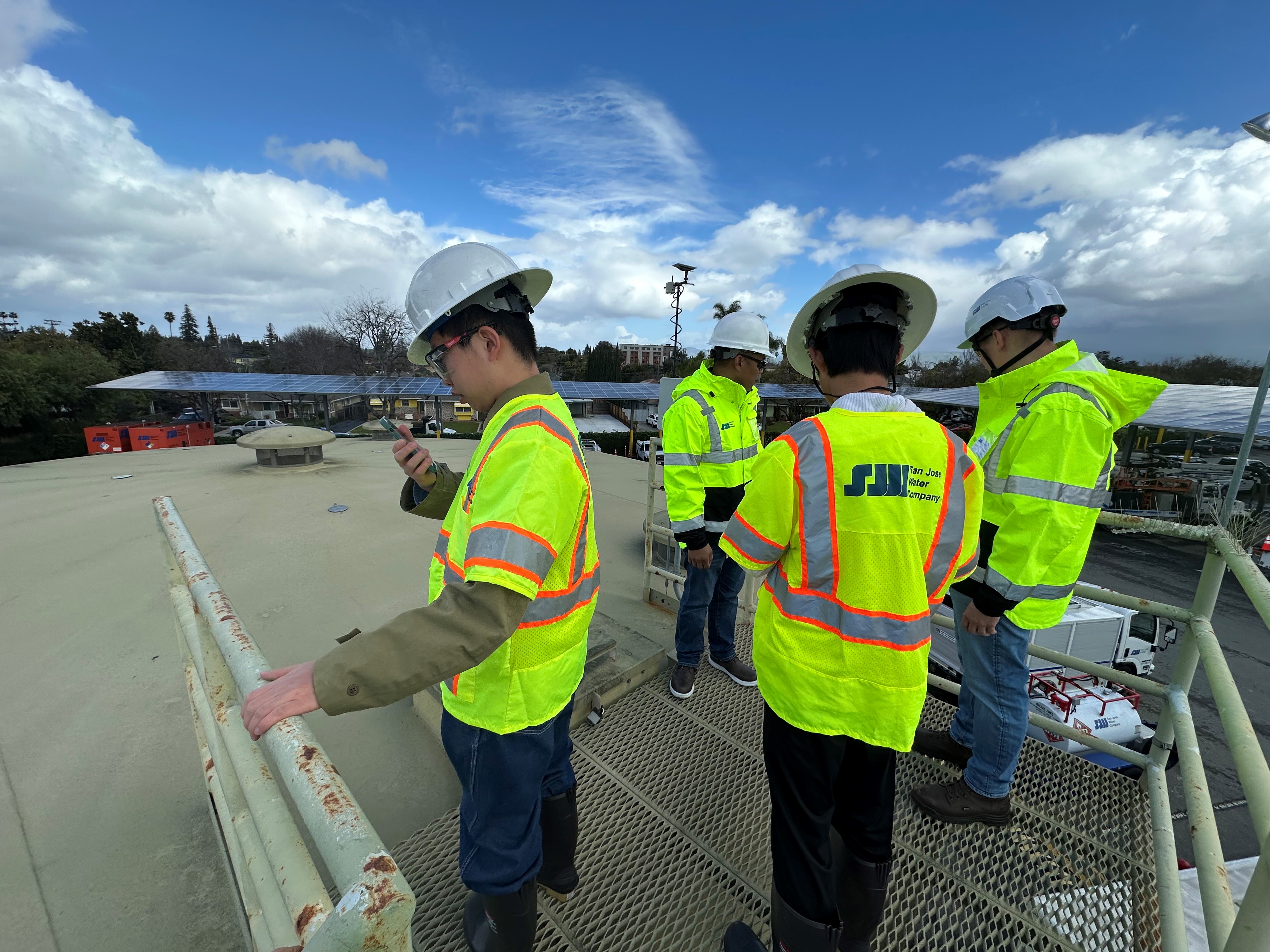Students at San Jose Water.